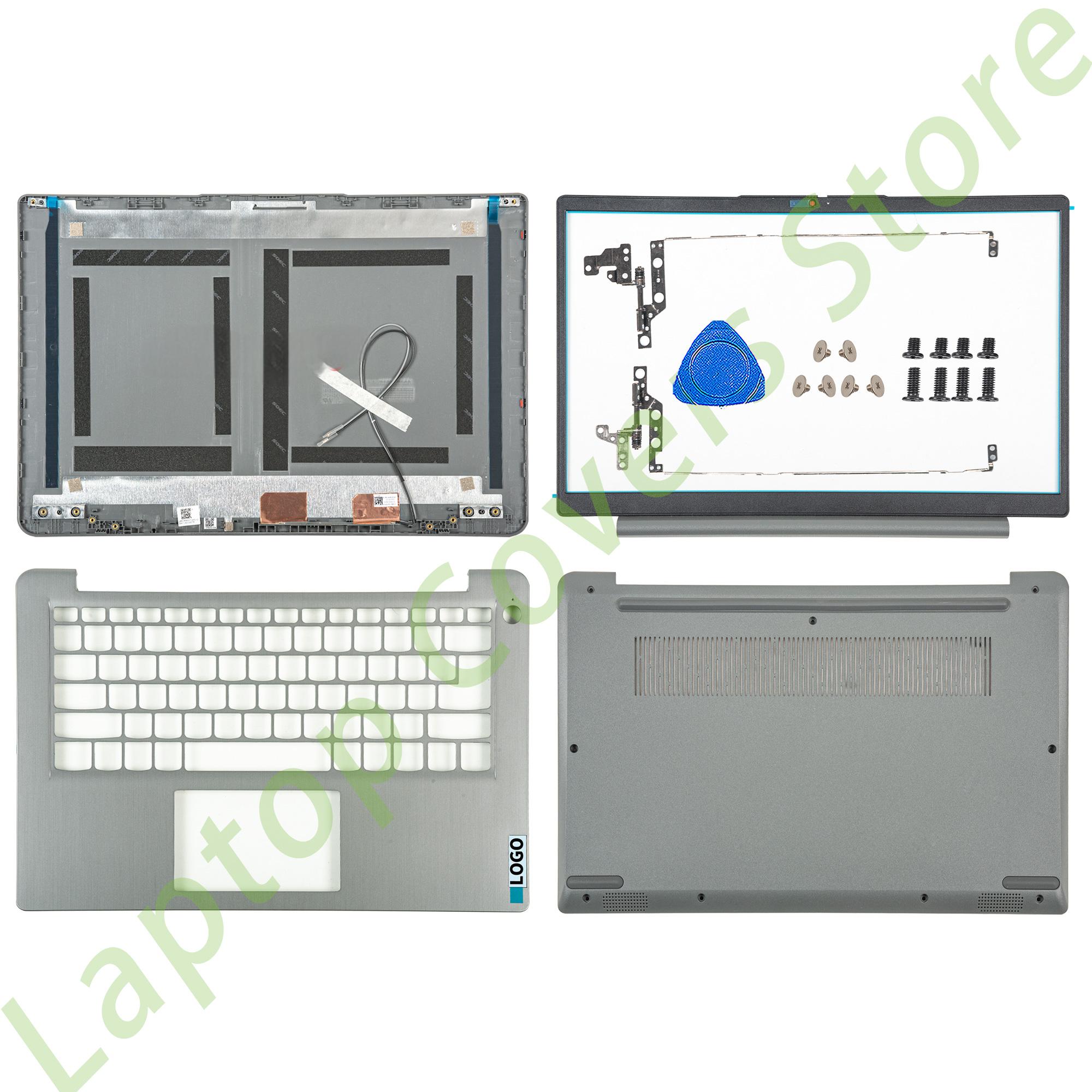 Case For Ideapad 3 15ALC6 15ADA6 3-15ITL6 Back Cover Bezel Palmrest Bottom case Touchpad Parts Silver color Replacement