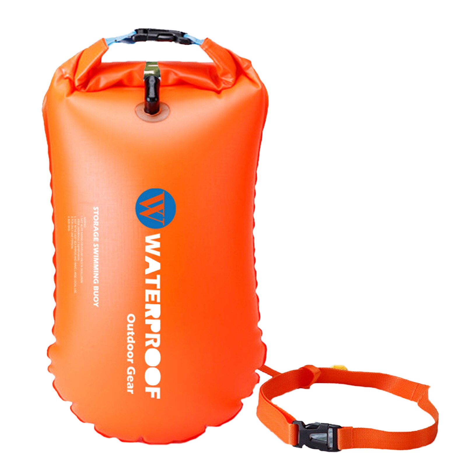 Dubbele Airbag Rugzak Zwemmen Boei Waterdichte Dry Bag Zwemmen Boei Waterdichte Zwemmen Bubble Zwemmen Kleding Opbergtas