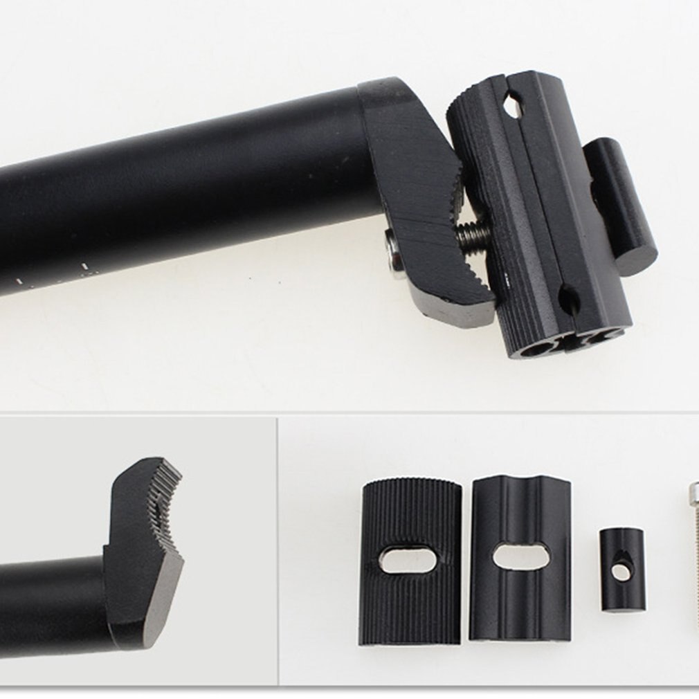 Aluminum Alloy Bicycle Seatpost Mtb Road Mountain Bike Black Seat Post Seat Tube 27.2/28.6*/30.4**300 Mm Bicycle Parts