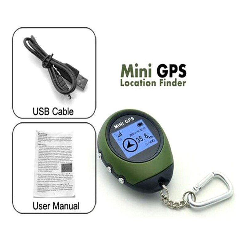 mini urządzenie śledzące GPS śledzenie ręczny lokalizator kluczowy uchwyt na łańcuszek