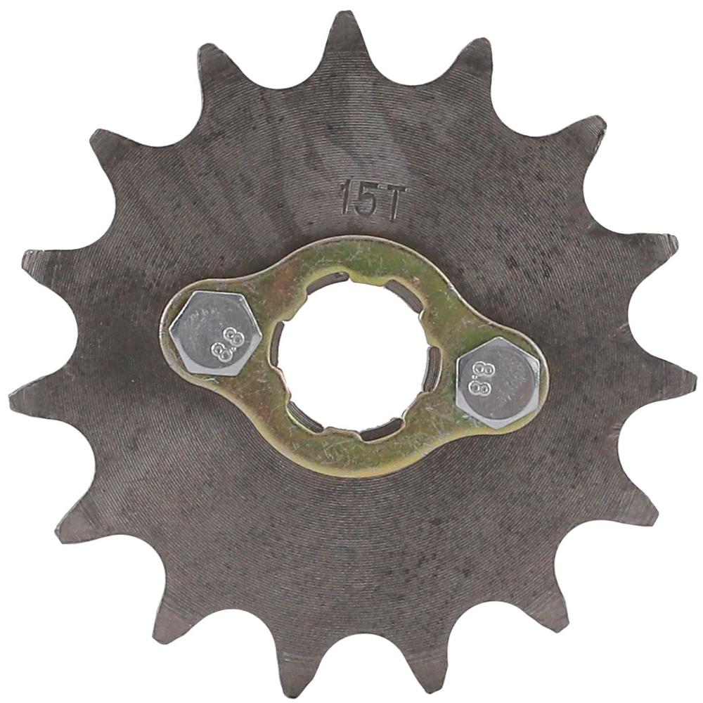 520 20mm 11t 13t 15t 16t tandkæde foran motor tandhjul tandhjul til 25cc-250cc atv quad snavs pit cykel buggy motorcykel del: 15t