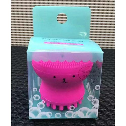 1 Pc Silicone Small Octopus Facial Cleansing Brushes Face Cleaning Washing Brush Massage Beauty Instrument Clean Pores/Exfoliate: B06