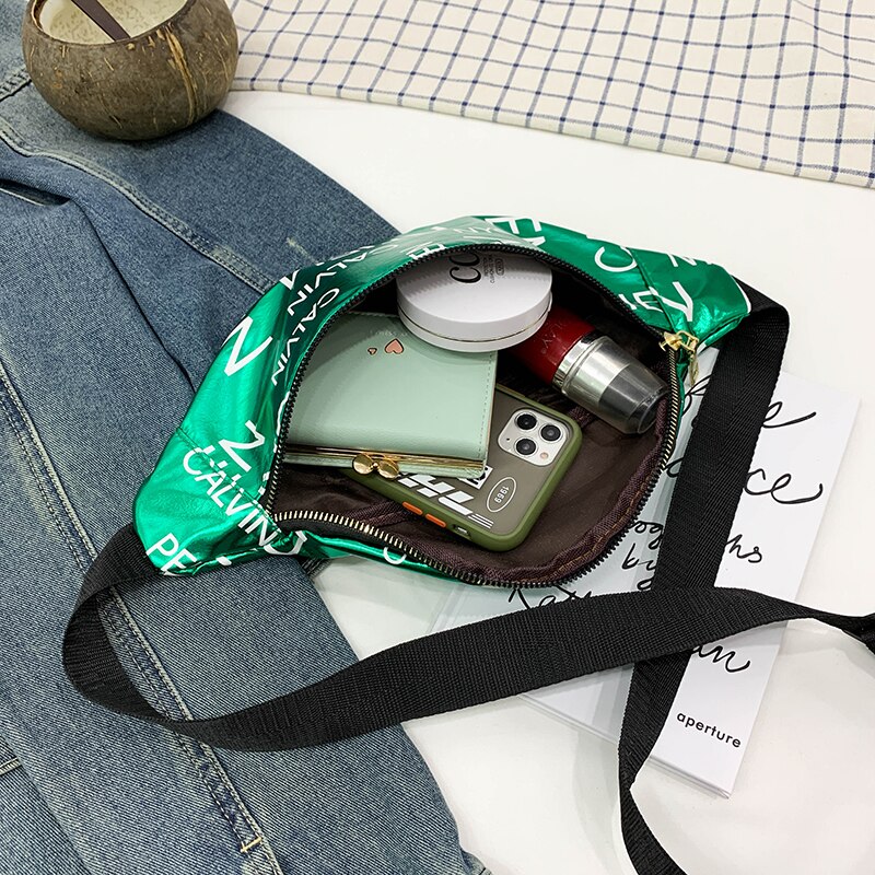 Frauen Männer PU Leder Taille Tasche knapp Drucken fanny Packungen Männer fanny Packungen für Frauen unisex Brust Tasche lässig Taschen