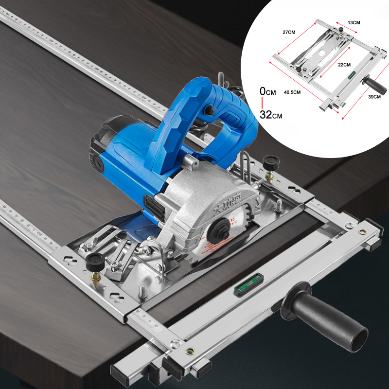 Houtbewerking Randgeleider Elektriciteit Cirkelzaag Snelle positionering Steunplank Snijmachine Houtbewerking Router Werktuigmachines