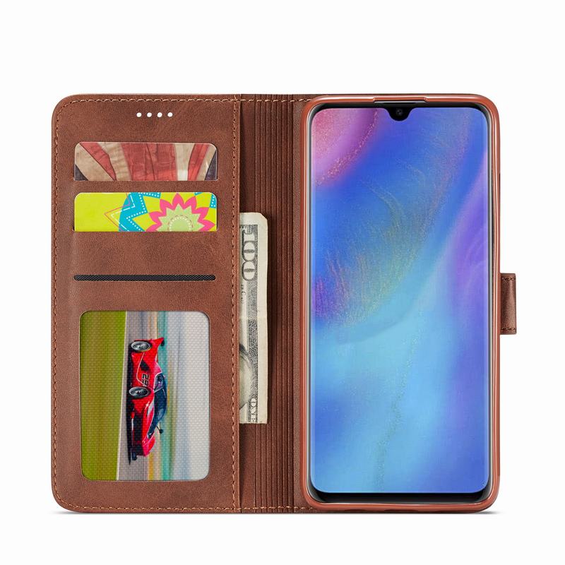 Wallet Case For Huawei P30 Pro Cover Case Huawei P30 Lite Leather Flip Luxury Vintage Wallet Book Full Cover P30Lite P30Pro Etui