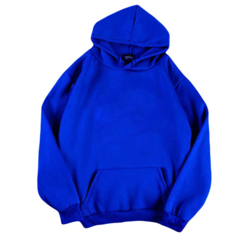 Sudadera con capucha de entrenamiento para mujer, chaqueta de manga larga para correr al aire libre, ropa deportiva informal a la: S / blue