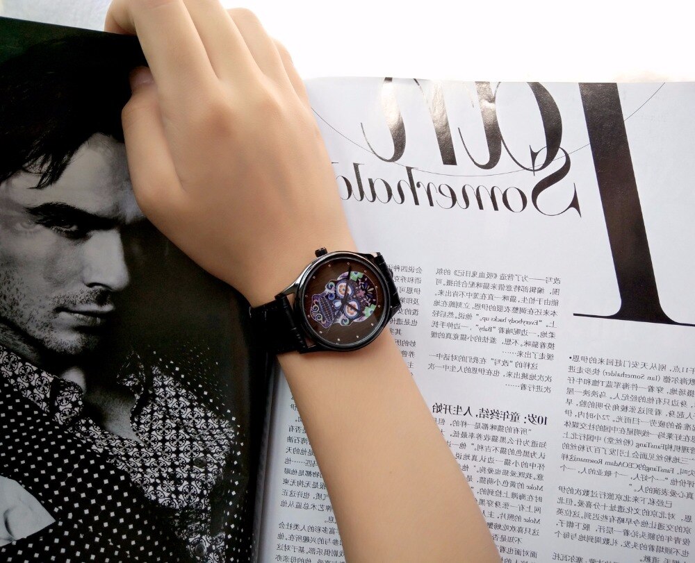 Schedel Horloge Kleurrijke Unisex Wereldwijd