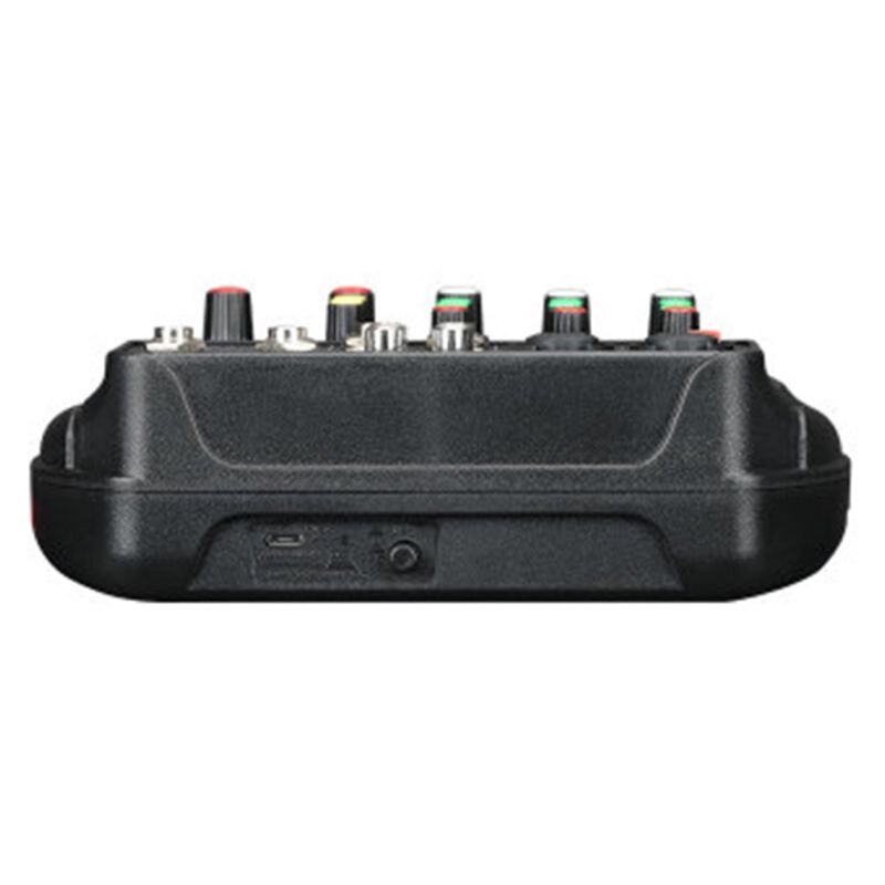 4 Kanalen Mini Usb Audio Mixer Sound Mixing Console Met Bluetooth Usb Opnemen Geluidskaart U Disk Functie