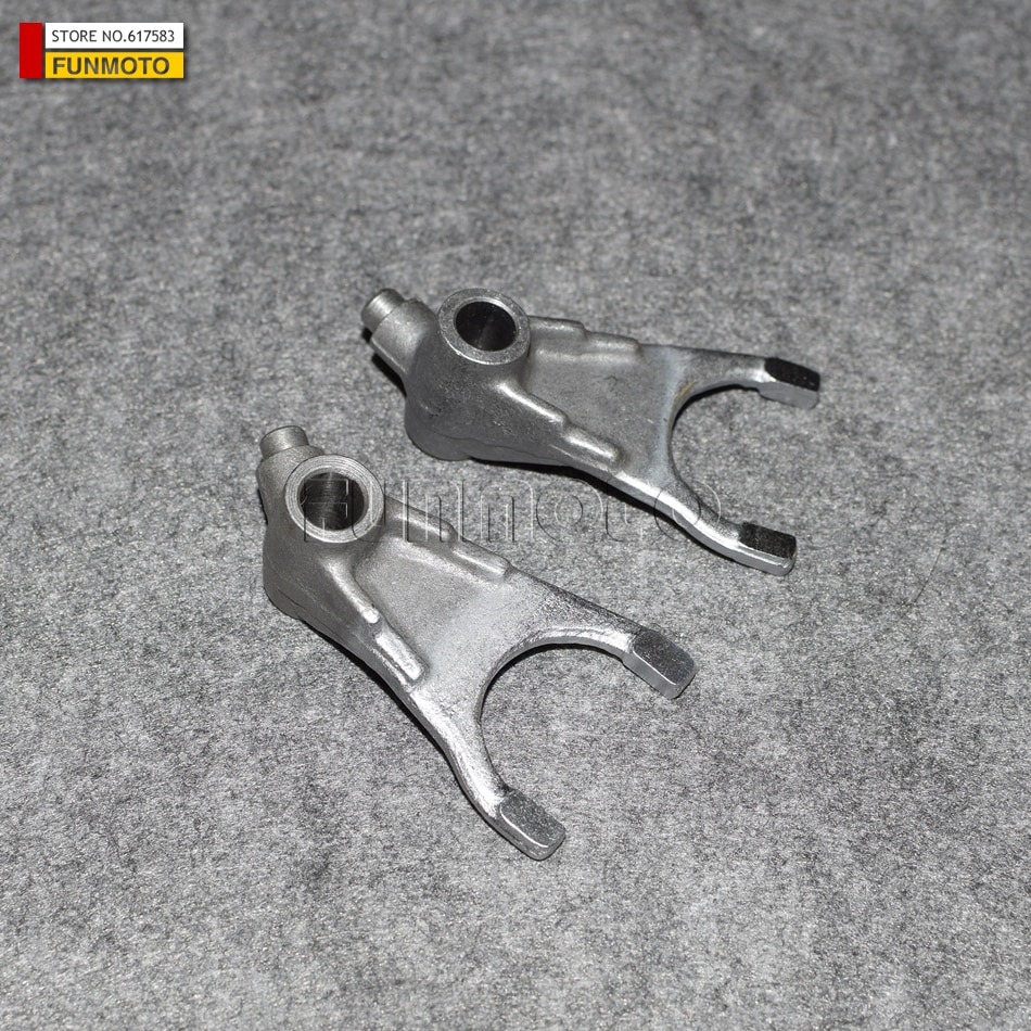2 stks shift vork voor 150cc ATV E-TON/YUKON ST EXL150/FUSIM/FX ATV/YONGHE 150CC GOKART