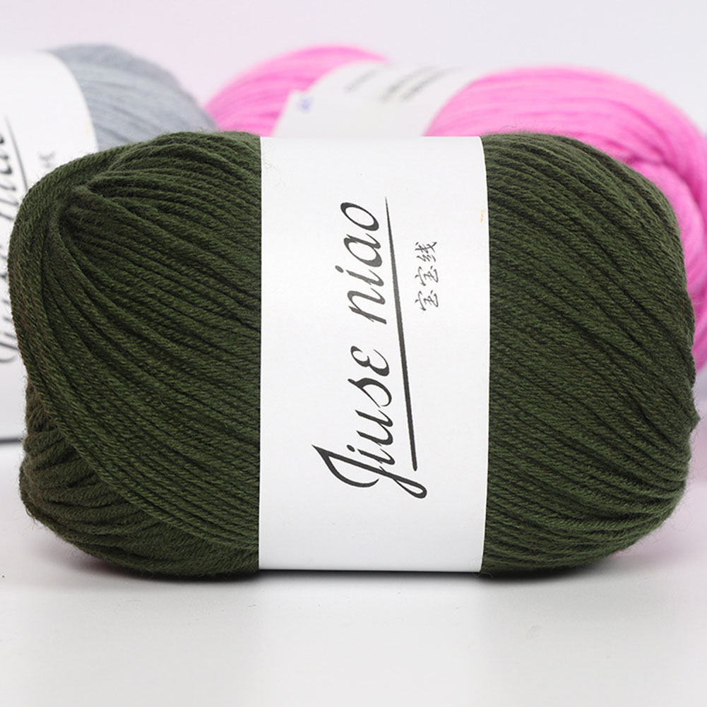 50g Baby Woolen Yarn Knitting Crochet Blanket Sweater Scarf Soft Woven Material