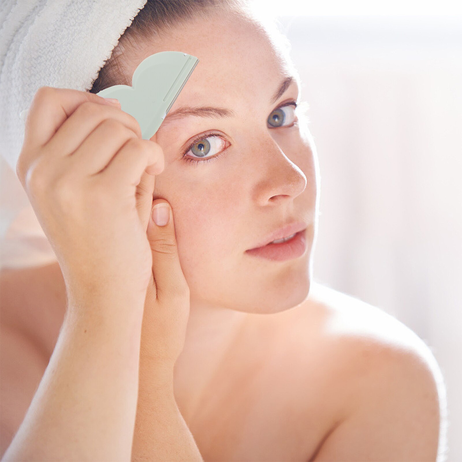 4Pcs Razor Trimmer Gezichtshaar Trimmer Make-Up Tool