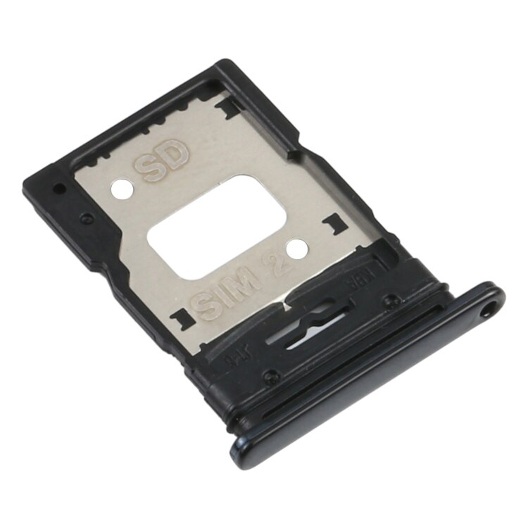 Per Xiaomi Mi 11 Lite Mi11 Lite 5G supporto per vassoio per scheda Sim di alta qualità supporto per Slot per vassoio SIM presa per adattatore parti di riparazione: Black