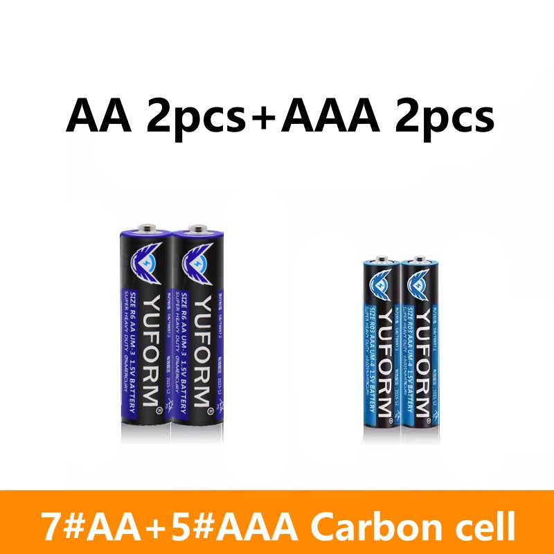 AA Batterij 1.5V AAA Wegwerp Alkaline Droge Batterij voor LED Licht Speelgoed Mp3 CameraFlashShaverCDPlayerDraadloze Muis: WHITE
