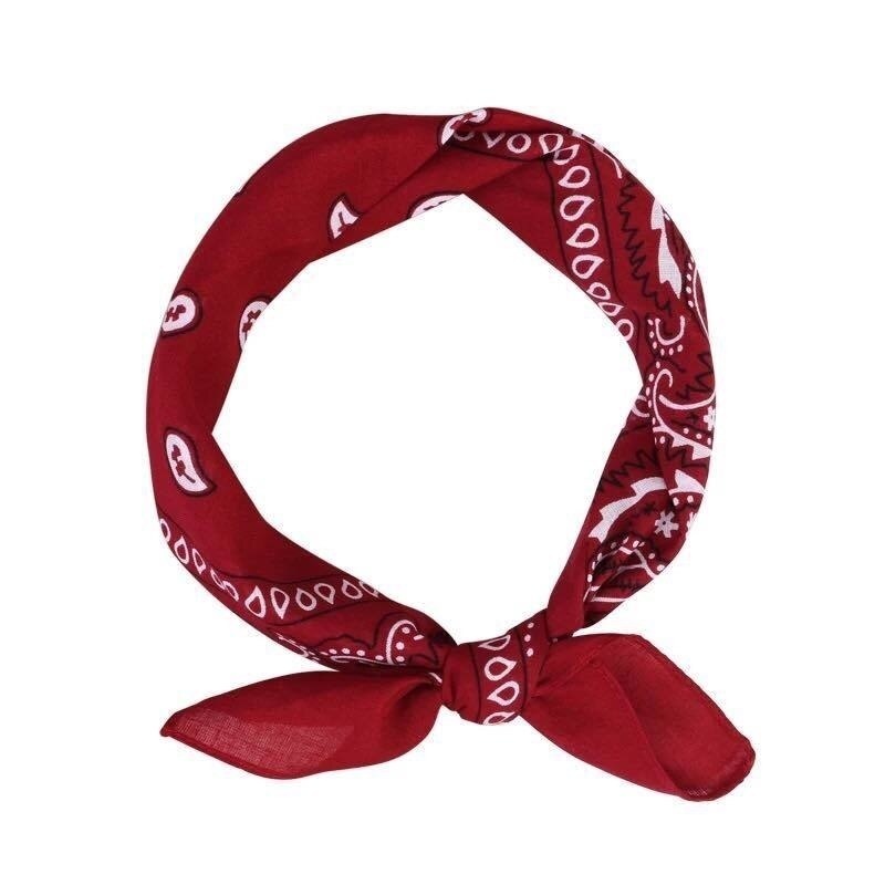 unisex Bandana Schal Hüfte hüpfen Wandern Kopftuch Handgelenk wickelt Magie Quadratischen Halstuch Cashew Druck Haar Zubehör