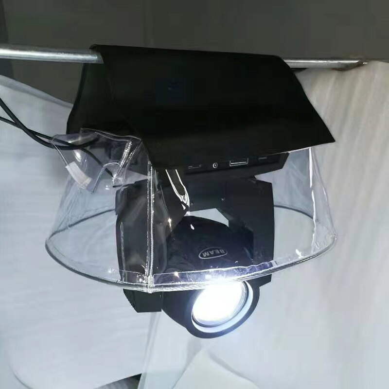 Good 1pcs/lot Led Par Light Rain Cover Use In Rain Snow Coat Beam Moving Waterproof Covers With Transparent Crystal