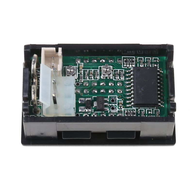 DC 100V 10A Voltmètre Ampèremètre + Rouge LED Ampère Double Voltmètre Numérique Jauge Bleu