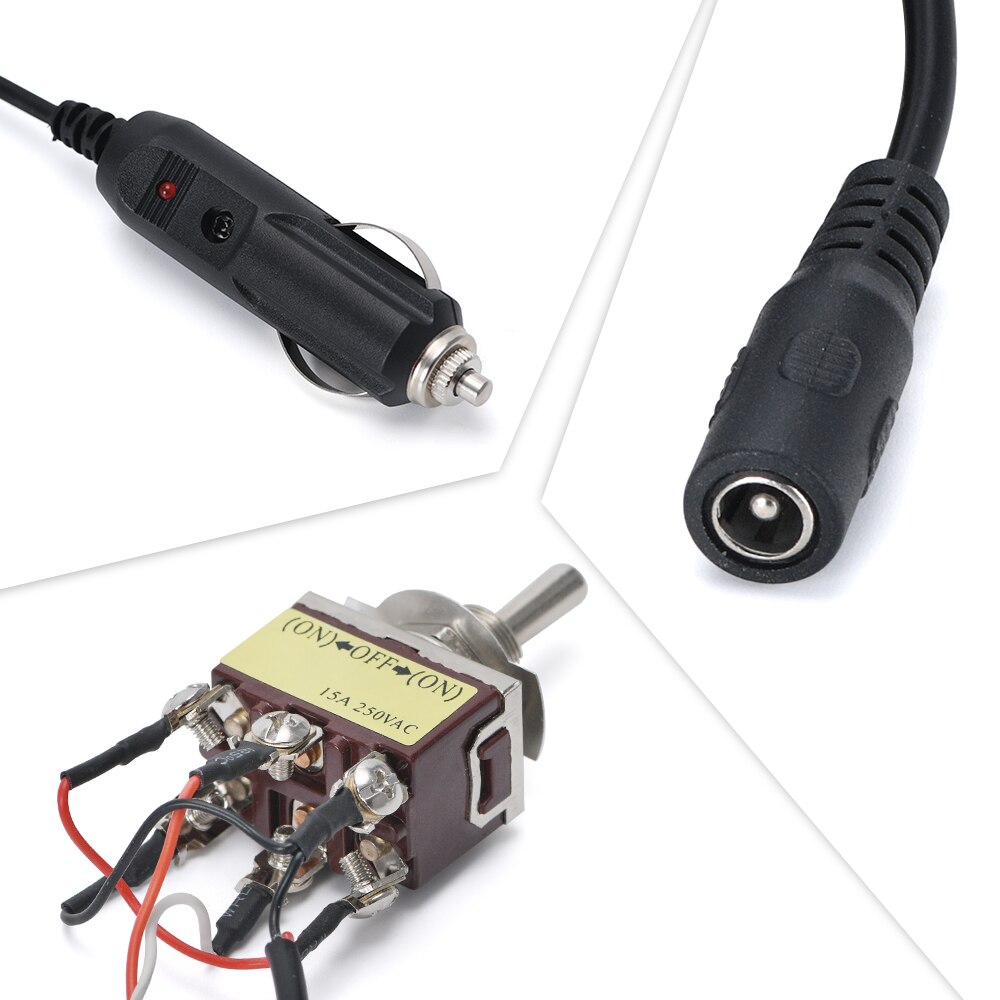 Universal Manual Switch control Switch For Exhaust Muffler Electric Valve Cutout cut out System Dump Pipe Kit