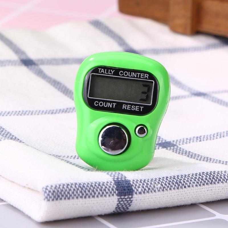 Mini compteur Portable point marqueur rangée doigt précision pratique cd compteur numérique électronique AG3 bouton batterie