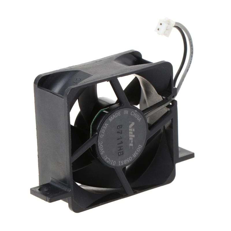1PC Black Built-in Cooling Fan Cooler for Nintend for Wii Console Replacement Parts Accessories