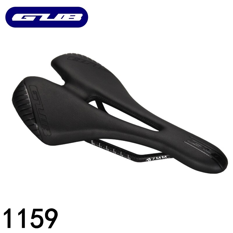 Gub-sillín de fibra de carbono 1158 para bicicleta de montaña, almohadillas de Material de carbono 3k T700, cojines de cuero ligero: BLACK-1159