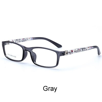 Ralferty børn optisk brilleramme barn dreng pige nærsynethed recept brillerammer klar briller ramme oculos 8804: Grå