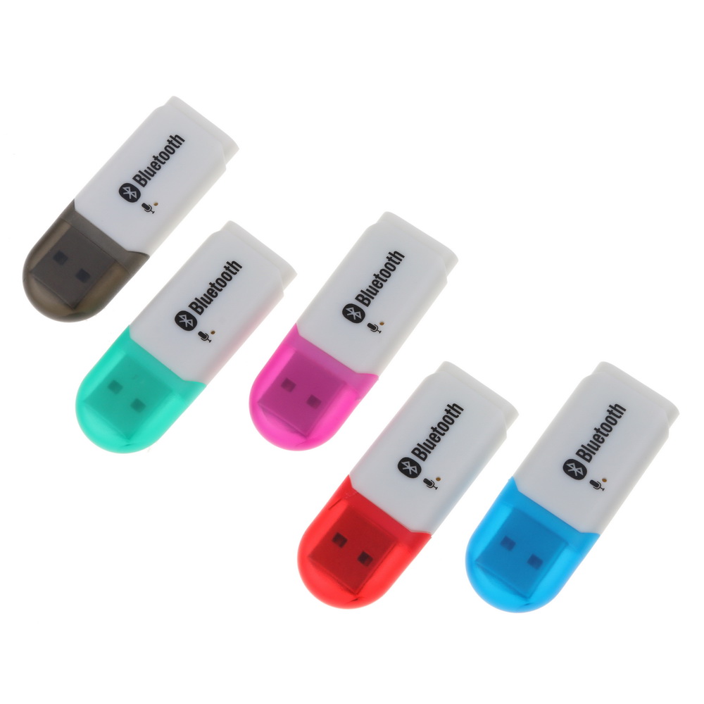 Kebidu Bluetooth 5.0 Mini USB Wireless Adapter Audio Stereo Receiver Car kit with microphone for compute Car player speaker