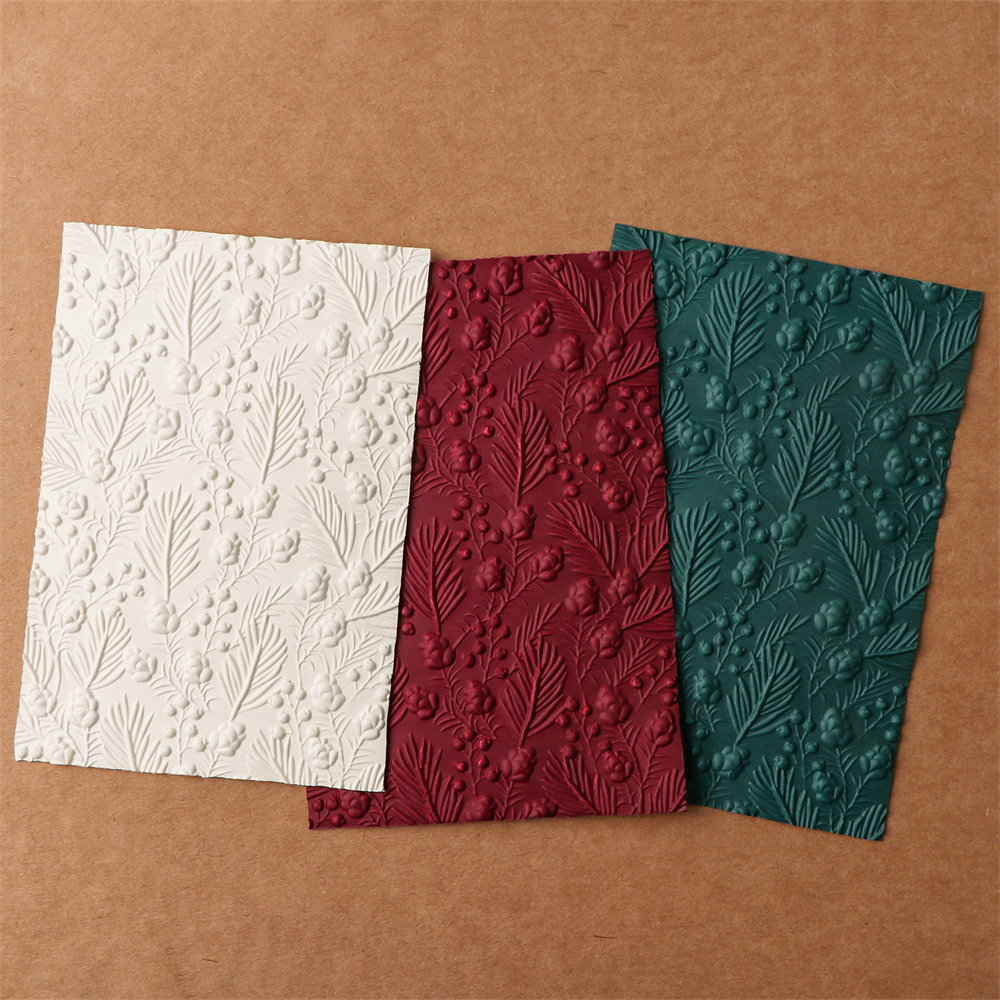 Carpeta en relieve 3D, materiales para álbum de recortes, suministros DIY, manualidad para , arte Deco, flor, álbum de fotos, fondo, fabricación de tarjetas de felicitación