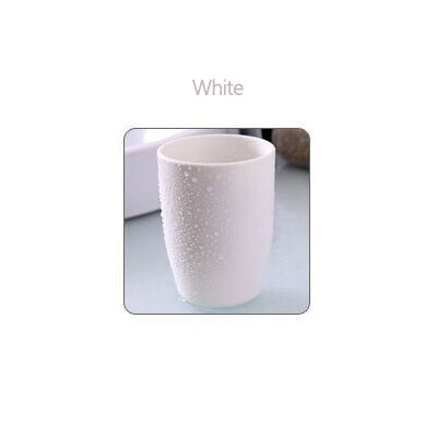 Travel Toothbrush Cup Simple Mug Cup Water Travel Green Wheat Brushing Cup Couple Toothbrush Cup: White