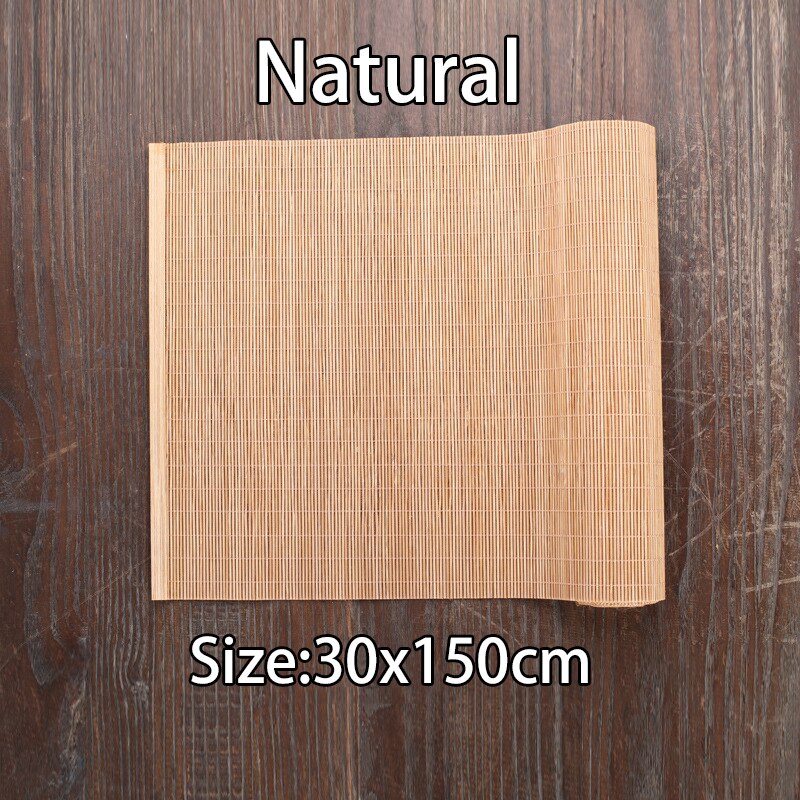 Natural Bamboo Table Mat Tea Dining Insulated Table Runner Japanese Style Woven Placemat Home Cafe Restaurant Decor Coaster: 07