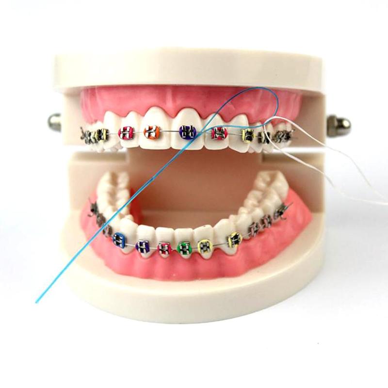 35 count tandtråd trädare för ortodontisk tandställning med implantat hängslen fodral broar förvaring fungerar med  h4 n 5