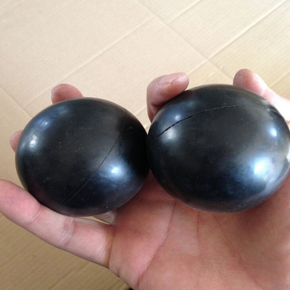 1PC Squishy Squeeze Black Color Ball Shaped Stress Relief Ball Soft Squeeze Foam Ball Hand Wrist Exercise Stress Relief Toy