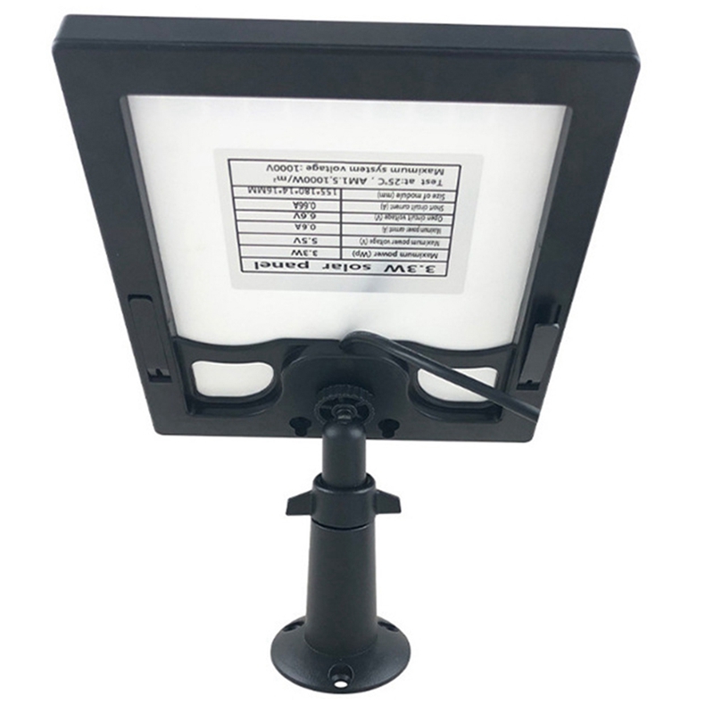 3.3W Solar Photovoltaic Panel Outdoor Rechargeable Solar Panel Outdoor Camera Rechargeable Solar Panel