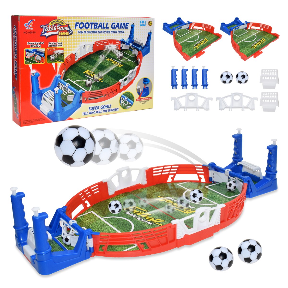 Mini Football Tabletop Arcade Game Kids Adults Table Soccer Mini Interactive Toy For Children Have Fun At Home Party Games