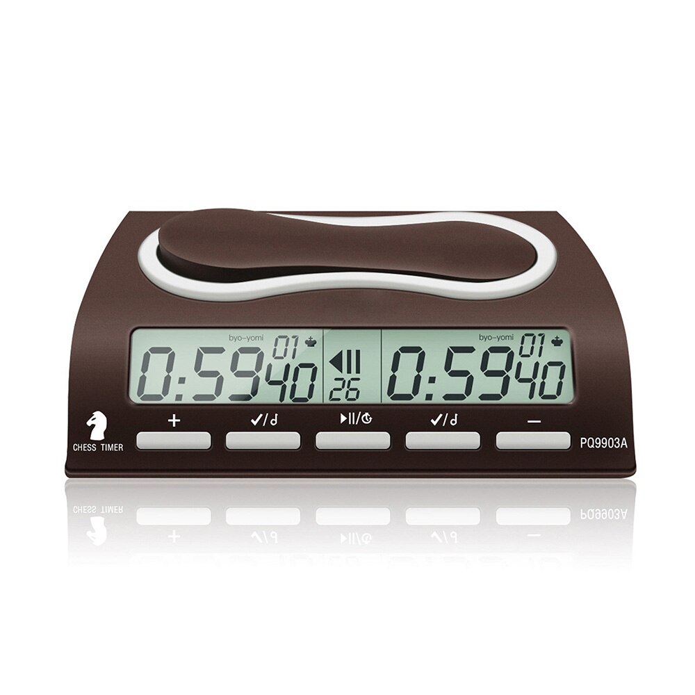 LEAP PQ9903A Multifunction Digital Chess Clock Wei Chi Count Up Chess Alarm Timer Clock Chess Timer for Games