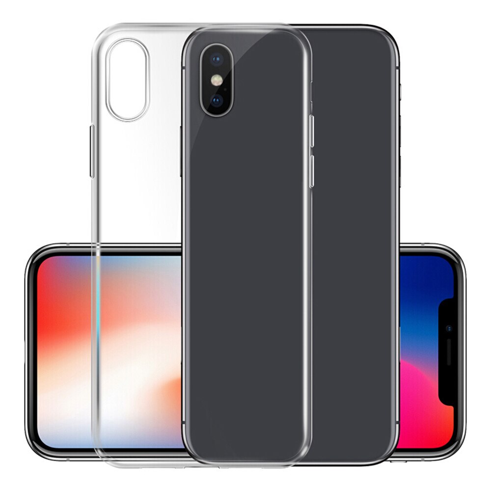 Ultra dünn Klar transparent TPU Silikon fallen Für iPhone X XS MAX XR 6 7 6S Plus Schützen Gummi telefon fallen Für iPhone 8 7 Plus