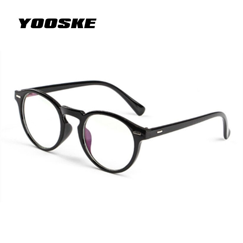 Yooske Mode Optische Glazen Frame Glazen Met Clear Glas Mannen Graden Helder Transparante Glazen Vrouwen Brilmontuur