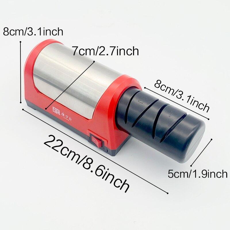 TAIDEA diamond wheel knife sharpener honing stone Angle guide Accessories Sharpen bar musat ABS kitchen tools: S