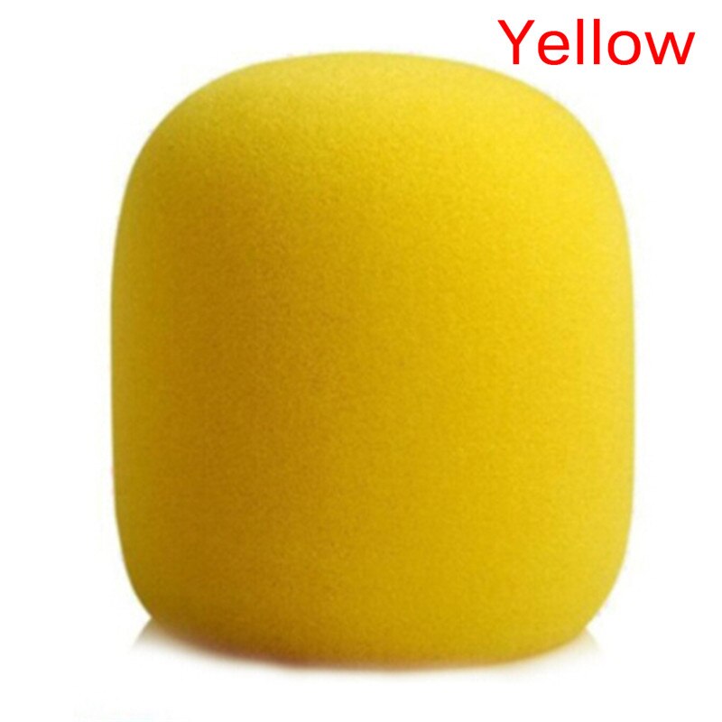 2 Stks/partij Pro Handheld Microfoon Foam Mic Cover Studio Voorruit Beschermende Grill Shield Zachte Spons Microfoon Cap