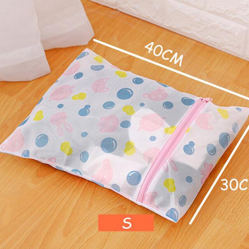 3 Size Polyester Mesh Laundry Bag Polyester Washing Net Bag For Underwear Sock Washing Machine Pouch Clothes Bra Bags