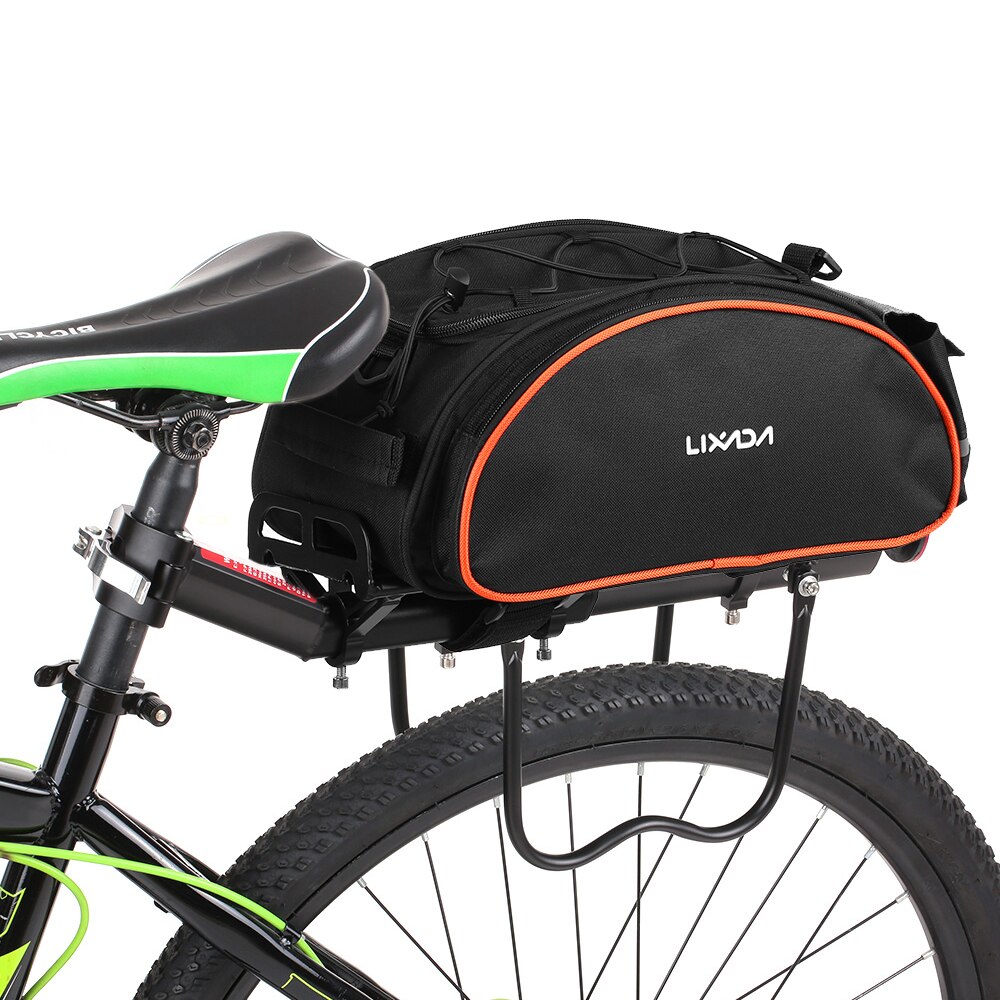 Lixada Bike Bag 13L Multifunctionele Fiets Rear Seat Bag Outdoor Trunk Bag Rear Fietstassen Mountain ciclismo