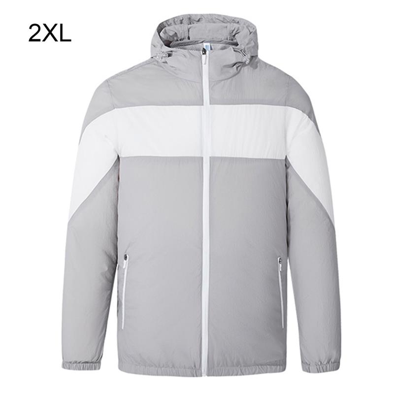 Fan Jacket Cooling Coat Air Conditioning Cool Coat USB Charging Waistcoat Fishing Cycling Cost for High Temperature Work: Light Green