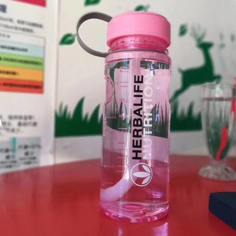 Bpa Gratis Outlet Pirce 1L 1000Ml Herbalife Voeding Plastic Sport Water Fles Met Stro