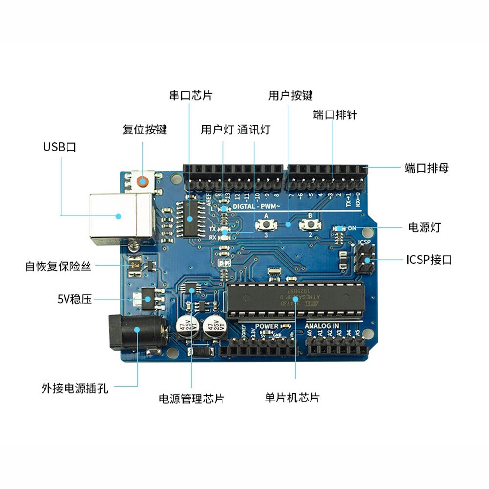 Arduino – capteur de débit d&#39;eau USN-HS43TA G3/4 &quot;, totalisateur, mesure de débit avec capteur de débit d&#39;eau en Nylon, débitmètre de Turbine ispero