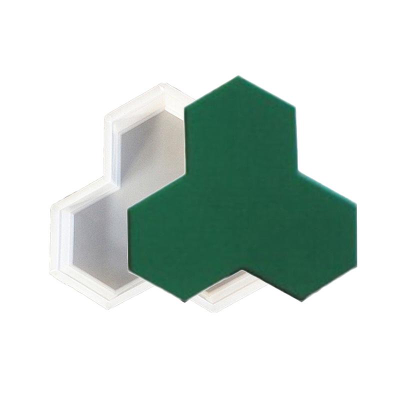 Plastic Molds Road Board Brick Square Brick Pavement Brick Plastic Mold Planar Maple Leaf Paving Molds Garden Supplies