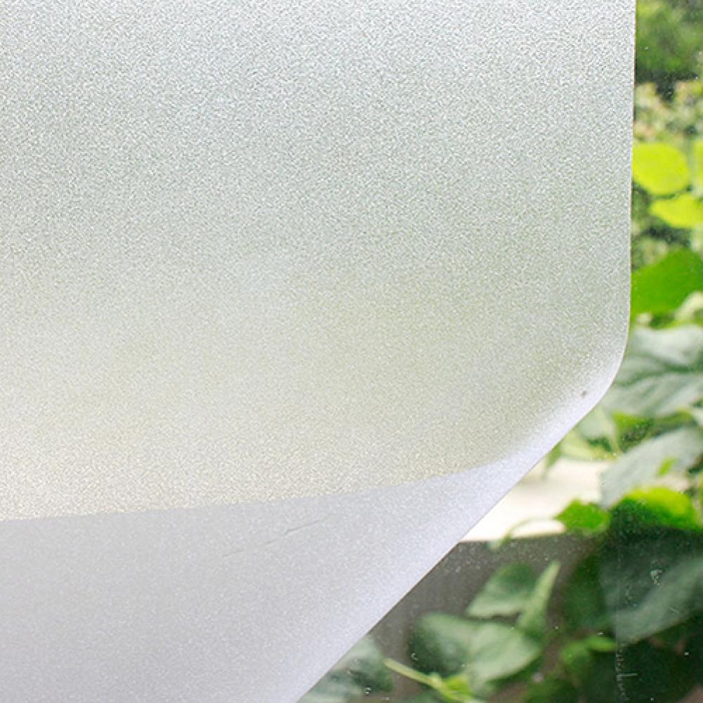 1 Roll Frosted Privacy Frost Sticker Home Bedroom Bathroom Glass Window Film Wall stickers Glass Film