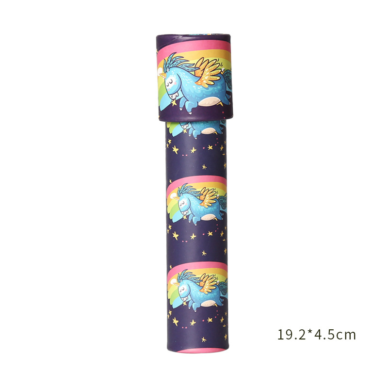 19cm Klassische Spielzeug Kaleidoskop Rotierenden Magie Bunte Welt Spielzeug Für Kinder Autismus Kinder Puzzle Spielzeug Farbe Zufällig JM175