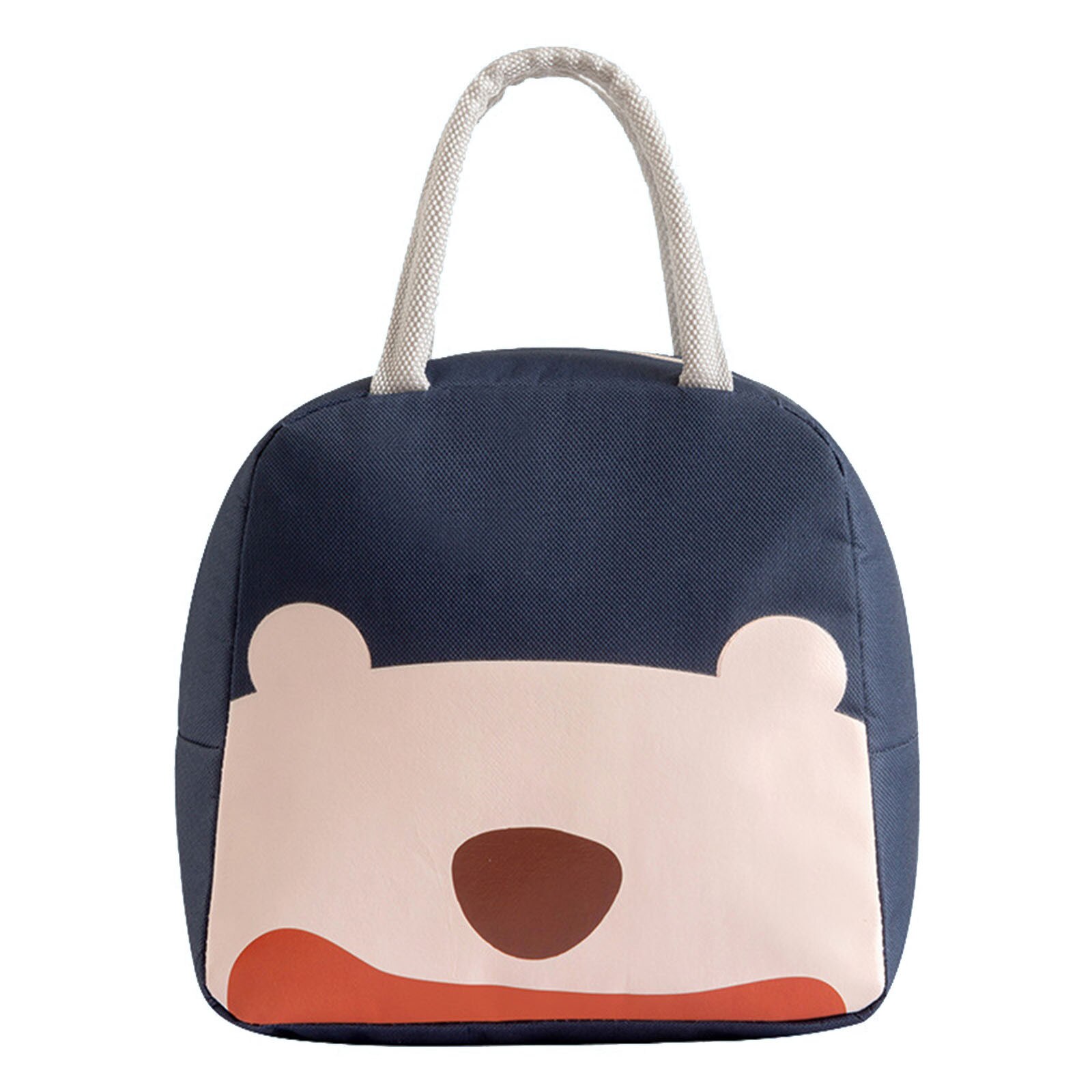 Isolatie Zak Outdoor Picknick Tas Draagbare Waterdichte Grote Capaciteit Lunch Tas Koeler Handtas Picknick Lunch Zakken Bolso Mujer: Navy 