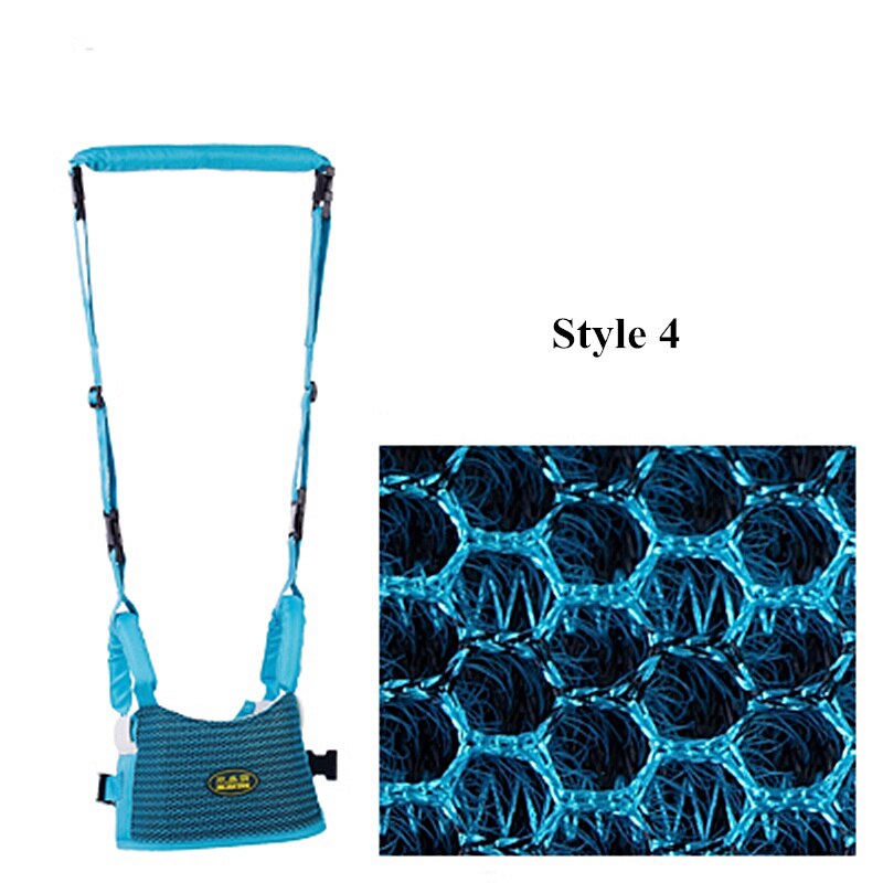 Breathable Toddler Baby Walking Belt Toddler Safety Harness & Leash Backpack Baby Walker Learning Walking Assistant 3D Mesh Net: 4 Touqi Lan