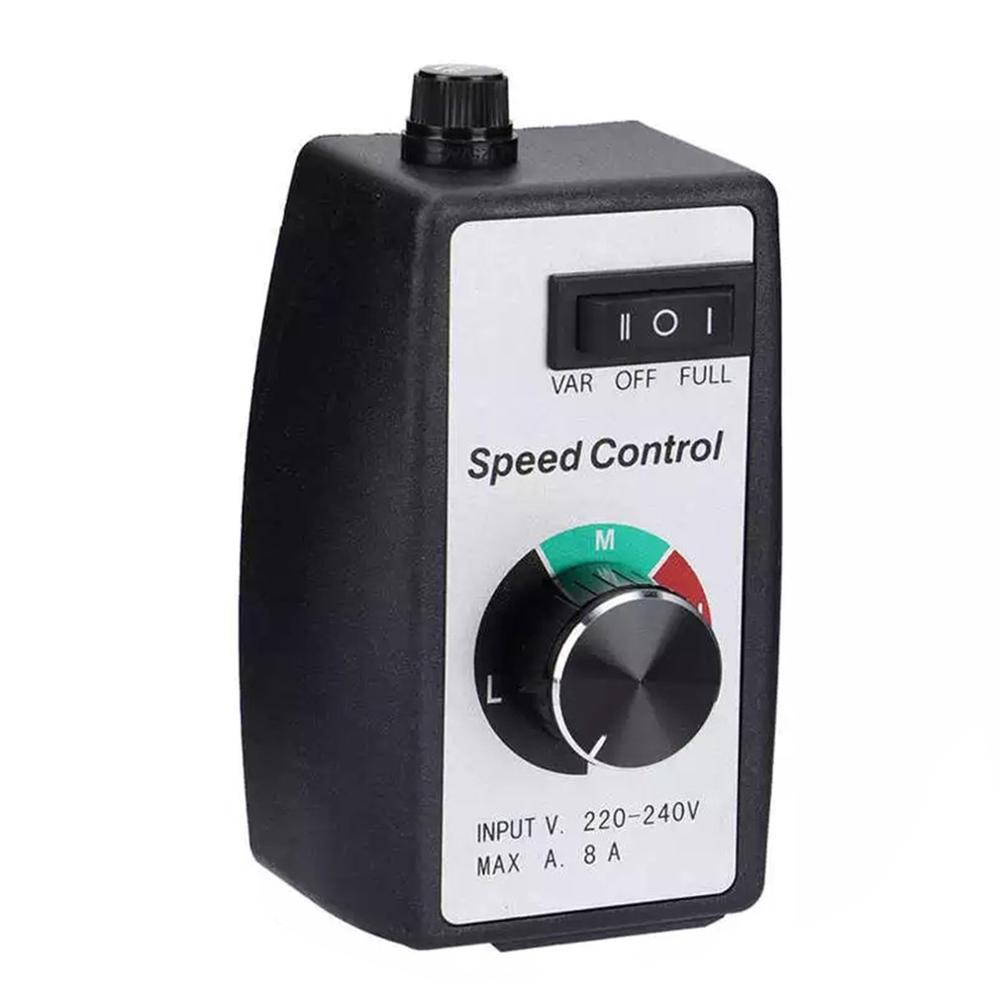Motor Speed Controller Universal Electronic Stepless Governor Switch Blower Duct Fan Speed Control Regulator EU Plug 230V