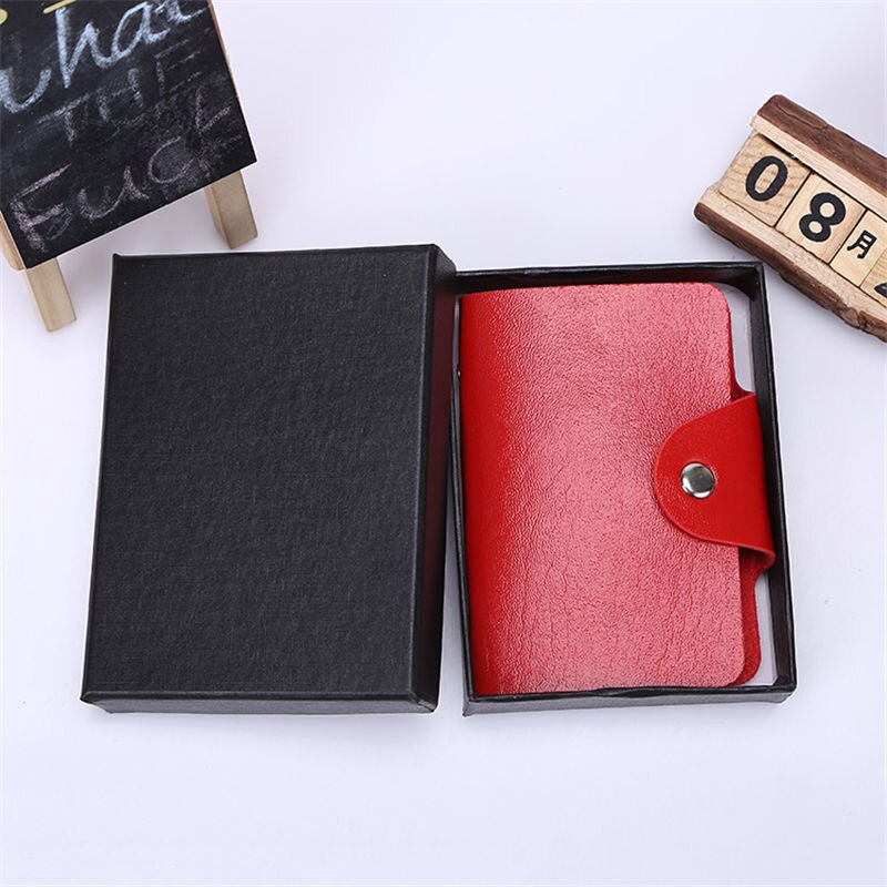 1PC Useful Card Pack Wallet Card Holder Colorful 24 Card Slots